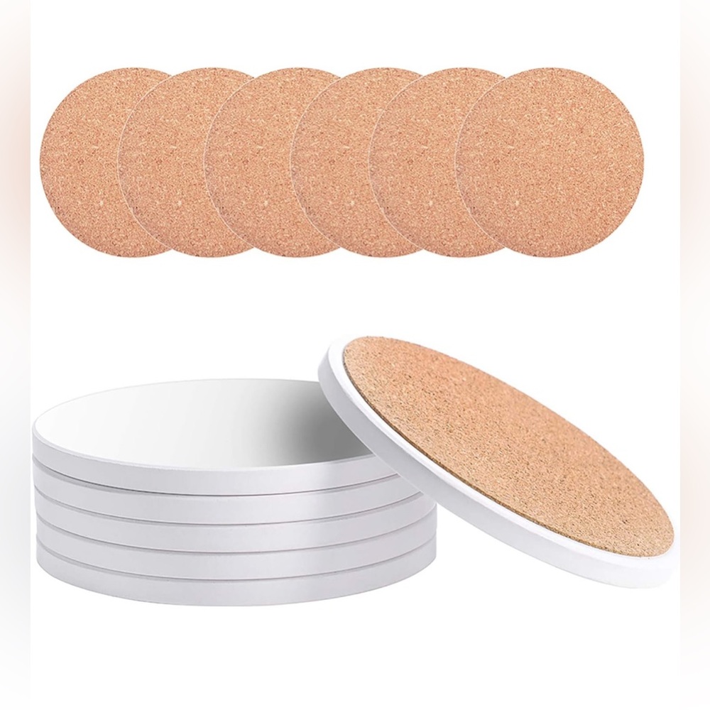 6 Sublimation Coasters